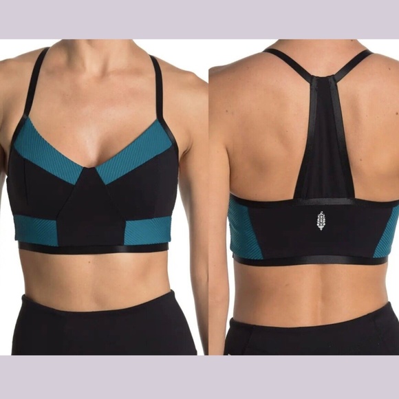 NWT $68 Free People FB Movement [ Medium ] Ticket To Paradise Sports Bra‎ - Picture 1 of 15